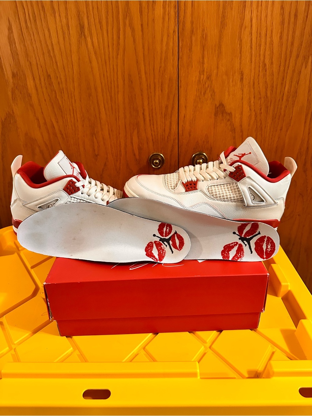 Air Jordan 4 Retro Valentine’s Day # HV0823-108 Size 12 men’s ($188  in market)